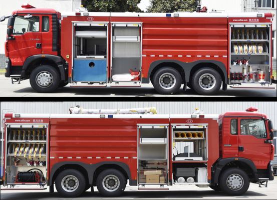 Sinotruk HOWO 12T Wasserbehälter Feuerwehrfahrzeug Feuerwehrmotor Spezialfahrzeug Preis China Factory