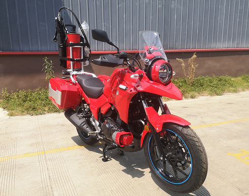 SUZUKI Fire Fighting Motorcycle Water, der schwarze und rote Farbe 250cc abkühlt