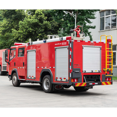 Feuerbekämpfungs-LKW-rote Farbe Sinotruk Howo kleiner für Löschfahrzeug