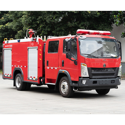 Feuerbekämpfungs-LKW-rote Farbe Sinotruk Howo kleiner für Löschfahrzeug