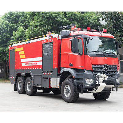 6x6 Flughafen Rettung ARFF Feuerwehr Truck Feuerwehrmaschine Flughafen Absturz Ausschreibung Preis China Factory