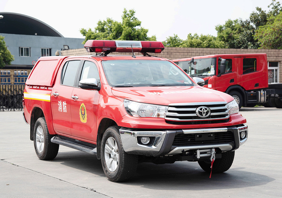 Toyota-Schnellen-Interventionsfahrzeug Riv Pick-up-Feuerwehrfahrzeug Spezialfahrzeug China Hersteller
