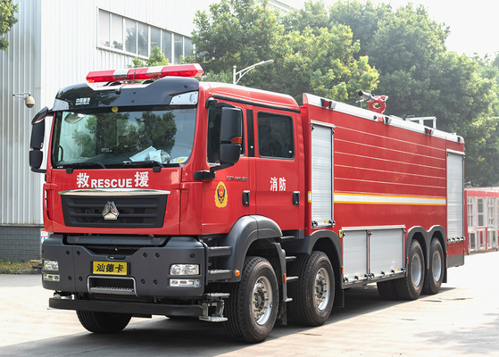SINOTRUK SITRAK 25T Wasser Schaum Feuerwehrfahrzeug Preis Spezialfahrzeug China Fabrik