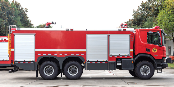 Scania 8T Wasser Schaum Feuerwehrfahrzeug gute Qualität Spezialfahrzeug China Hersteller