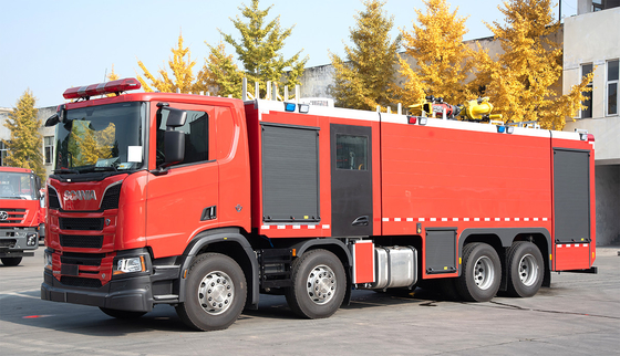 Scania 18T Wasser Schaum Feuerwehrfahrzeug Spezialfahrzeug China Fabrik
