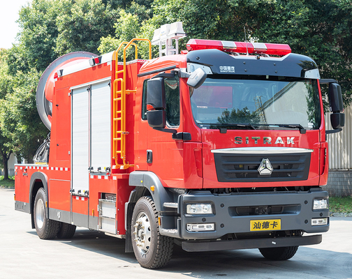 Sinotruk Sitrak Rauchauspuff Rettung Feuerwehrfahrzeug Spezialfahrzeug China Fabrik