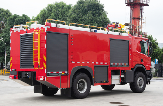 Scania 4X4 Flughafen Feuerwehrfahrzeug Arfff Schnellen Interventionsfahrzeug Preis Spezialfahrzeug China Fabrik