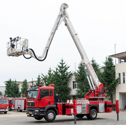 Rettungs-Luftplattform-Feuerbekämpfungs-LKW Sinotruk SITRAK 32m