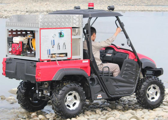 4x4 alles Motorrad der Gelände-Feuerbekämpfungs-ATV mit Wasser-Behälter u. Pumpe