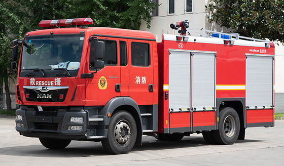 MAN 5T CAFS Feuerwehrfahrzeug Feuerwehrmotor Spezialfahrzeugpreis China Fabrik
