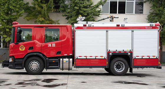 SCANIA 4T Wasserbehälter Feuerwehrfahrzeug guter Preis Spezialfahrzeug China Fabrik