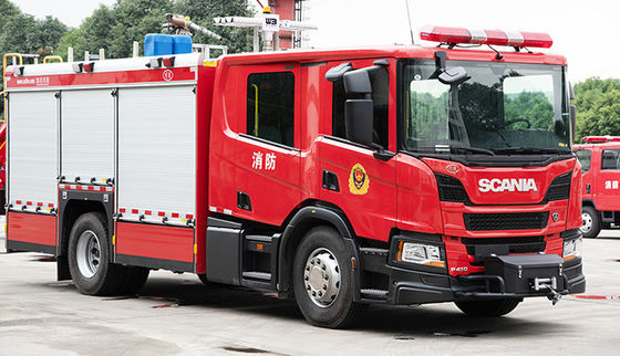 SCANIA CAFS 4000L Wasserbehälter Feuerwehrfahrzeug Preis Spezialfahrzeug China Fabrik