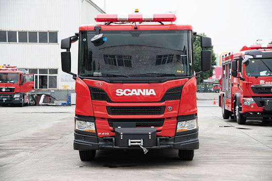 SCANIA 4T Wasserschaumbehälter Feuerwehrfahrzeug guter Preis Spezialisierter China Hersteller