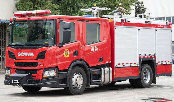 SCANIA 4T Wasserbehälter Feuerwehrfahrzeug guter Preis Spezialfahrzeug China Fabrik