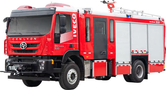 SAIC-IVECO 6T CAFS Wasserschaumbehälter Feuerwehrmotor Spezialfahrzeug guter Preis China Fabrik