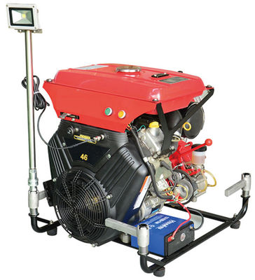 Feuerbekämpfungs-Ausrüstungs-Pumpe des Benzin-46HP tragbare mit LED-Licht