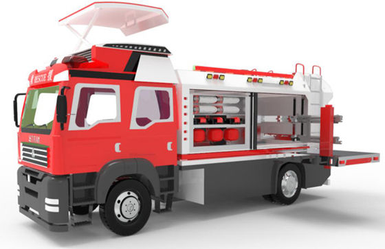 Feuerbekämpfungs-Brummen-Transporter mit CAF-System