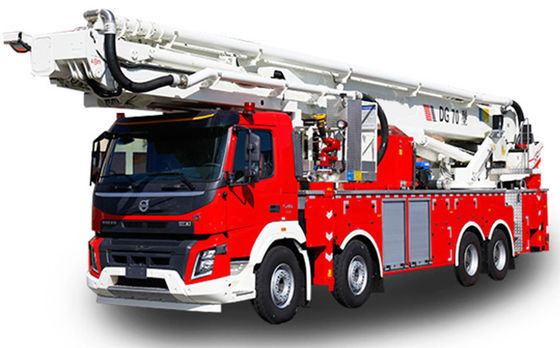 PLATTFORM-Feuerbekämpfungs-LKW Volvos 70m Luft