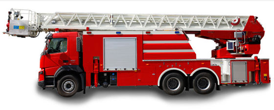 Rettungs-Luftleiter-Feuerbekämpfungs-LKW Volvos 42m mit Wasser-Behälter