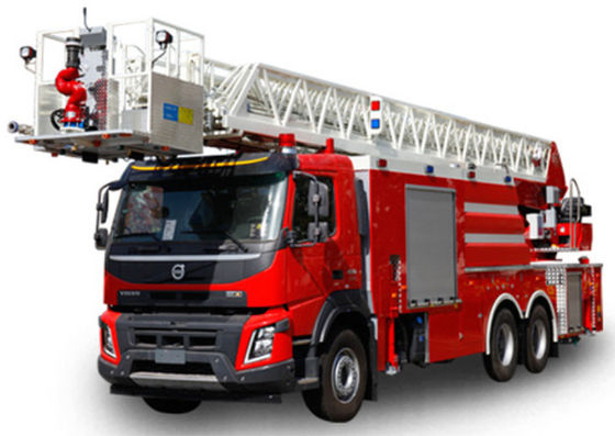 Rettungs-Luftleiter-Feuerbekämpfungs-LKW Volvos 42m mit Wasser-Behälter